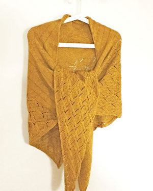 Garnkit – Candle Lights Shawl asym. - Anleitung