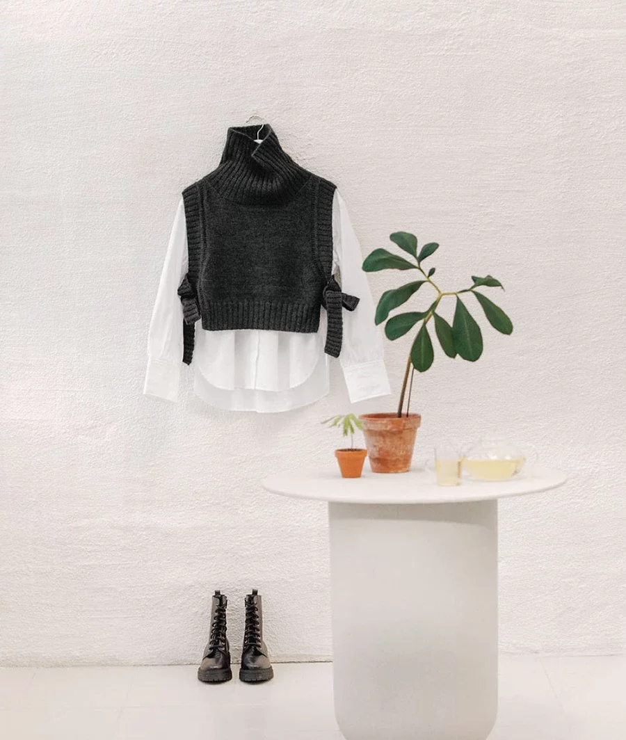 Amy Slipover - Pullunder - Sandnesgarn 2202-02- Strick-, Garn- / Wollpaket