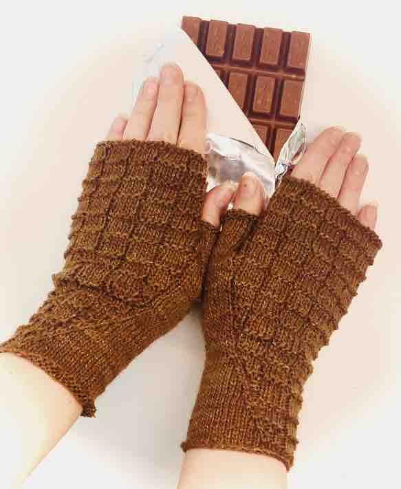 Wollpaket - A Bar of Chocolate Mittens - Design always ♥ friday