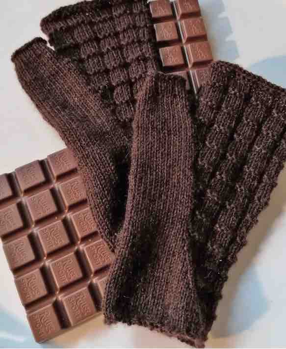 Wollpaket - A Bar of Chocolate Mittens - Design always ♥ friday