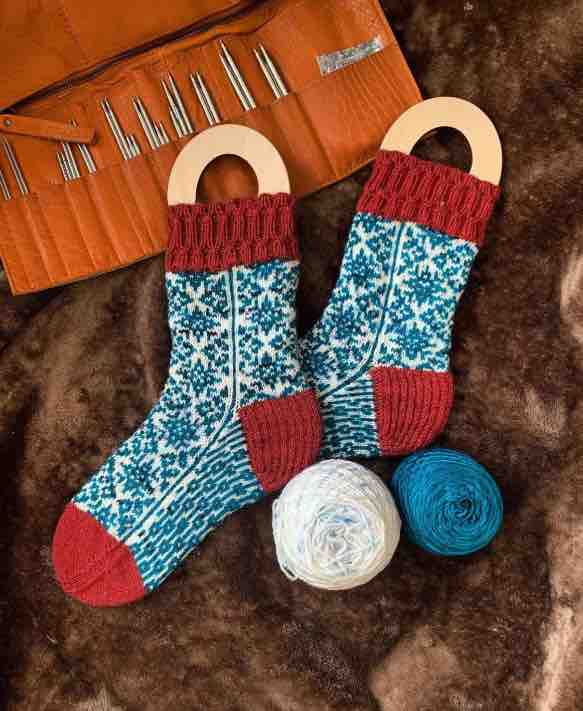 Wollpaket - Snowcrystal Socks - Design always ♥ friday