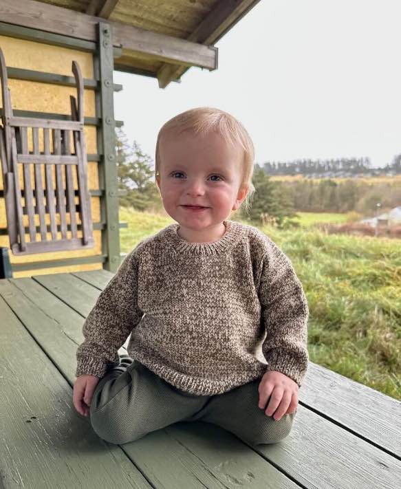 Melange Sweater Baby - Petiteknit - Wolpaket