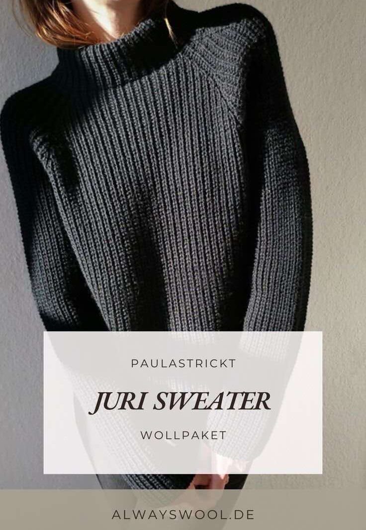 Juri Sweater - Paulastrickt - Wollpaket Double Sunday