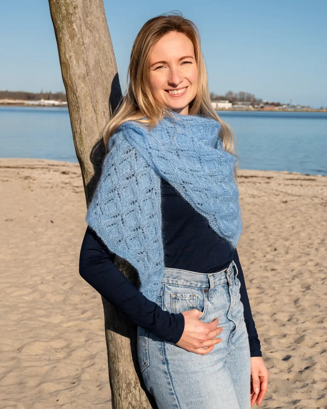 Candle Lights Maxi Shawl - Mini- und Maxitücher mit Struktur