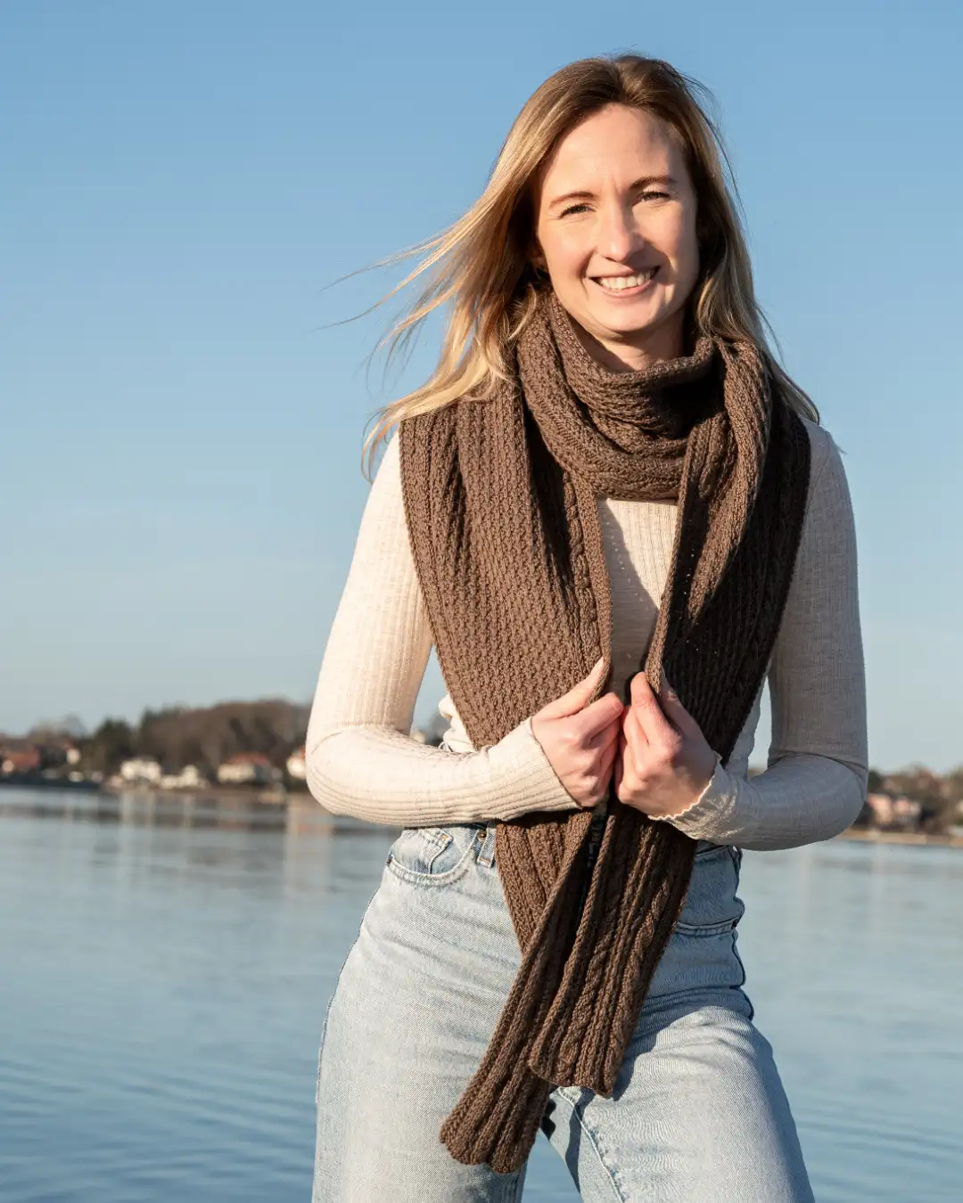 Cord Maxi Shawl - Mini- und Maxitücher mit Struktur