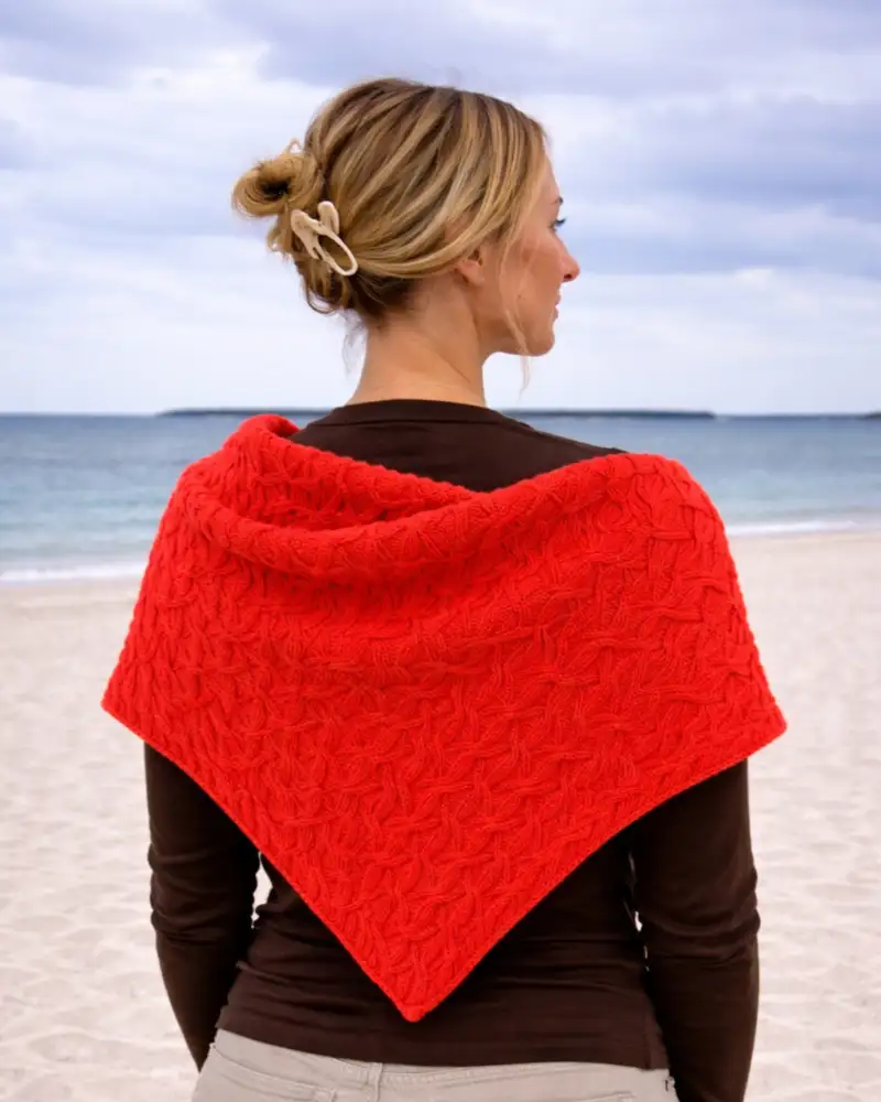Curl Maxi Shawl - Mini- und Maxitücher mit Struktur