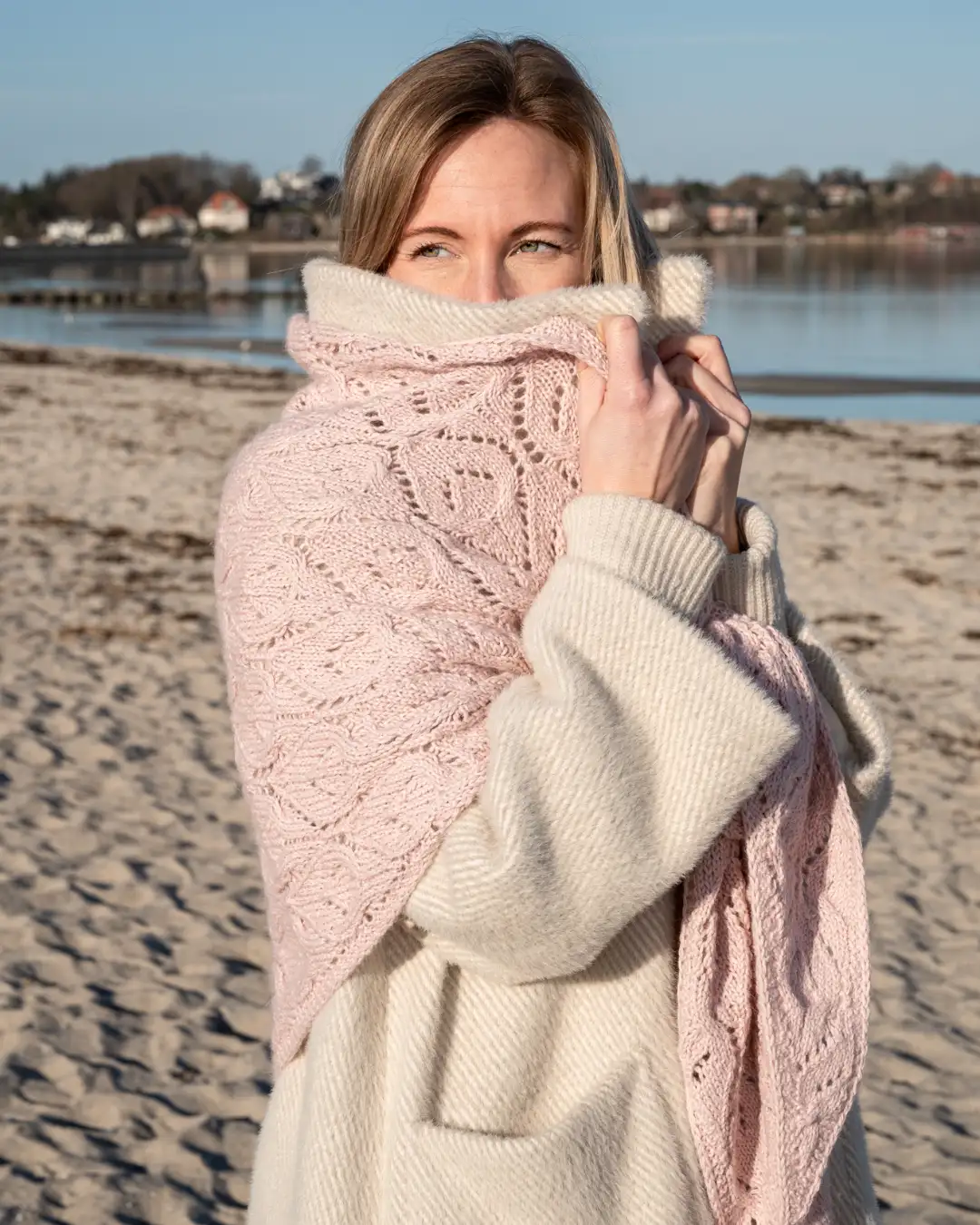 Sea Lily Maxi Shawl - Mini- und Maxitücher mit Struktur